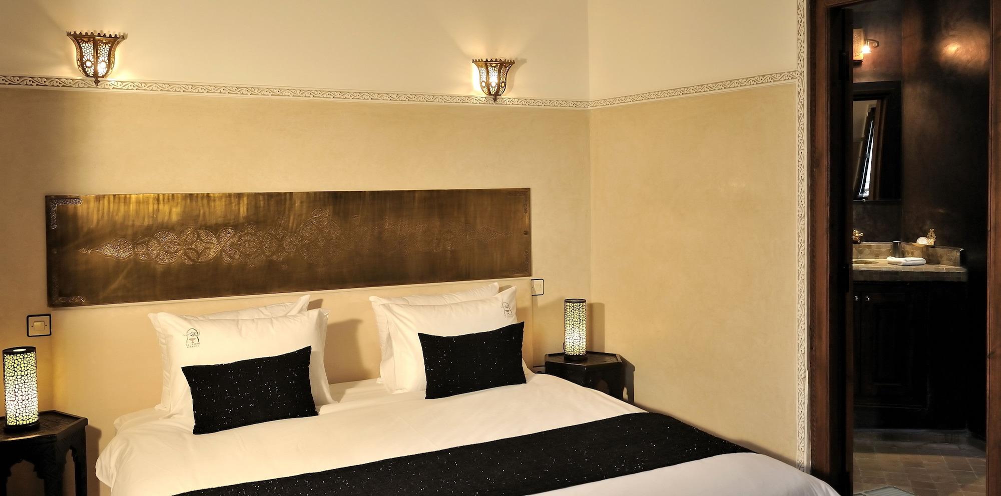 Riad Le Jardin D'Abdou مراكش المظهر الخارجي الصورة A bedroom at the hotel