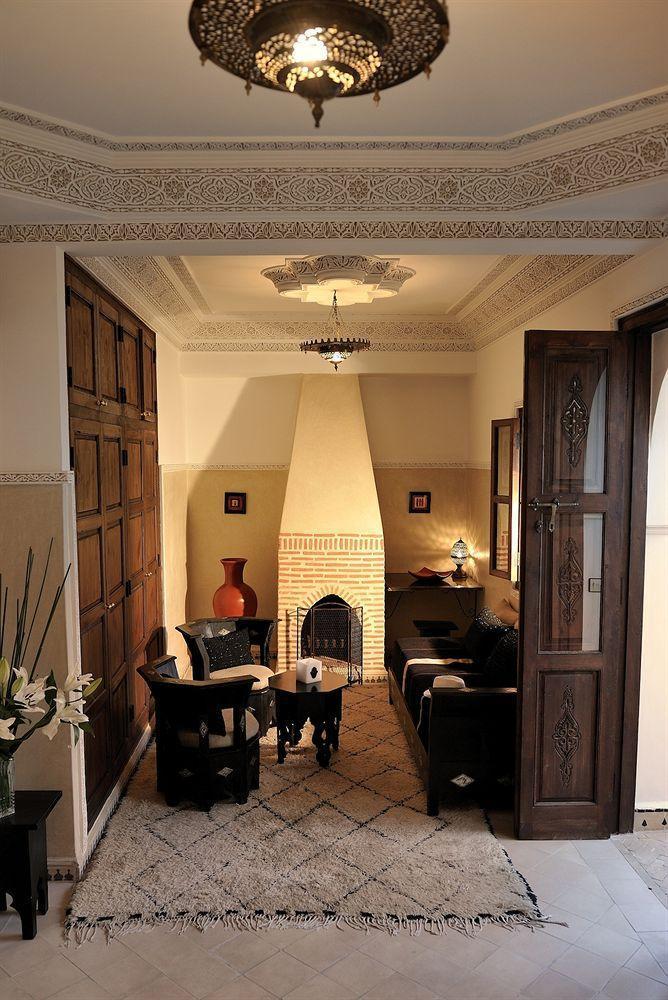 Riad Le Jardin D'Abdou مراكش المظهر الخارجي الصورة A Moroccan living room