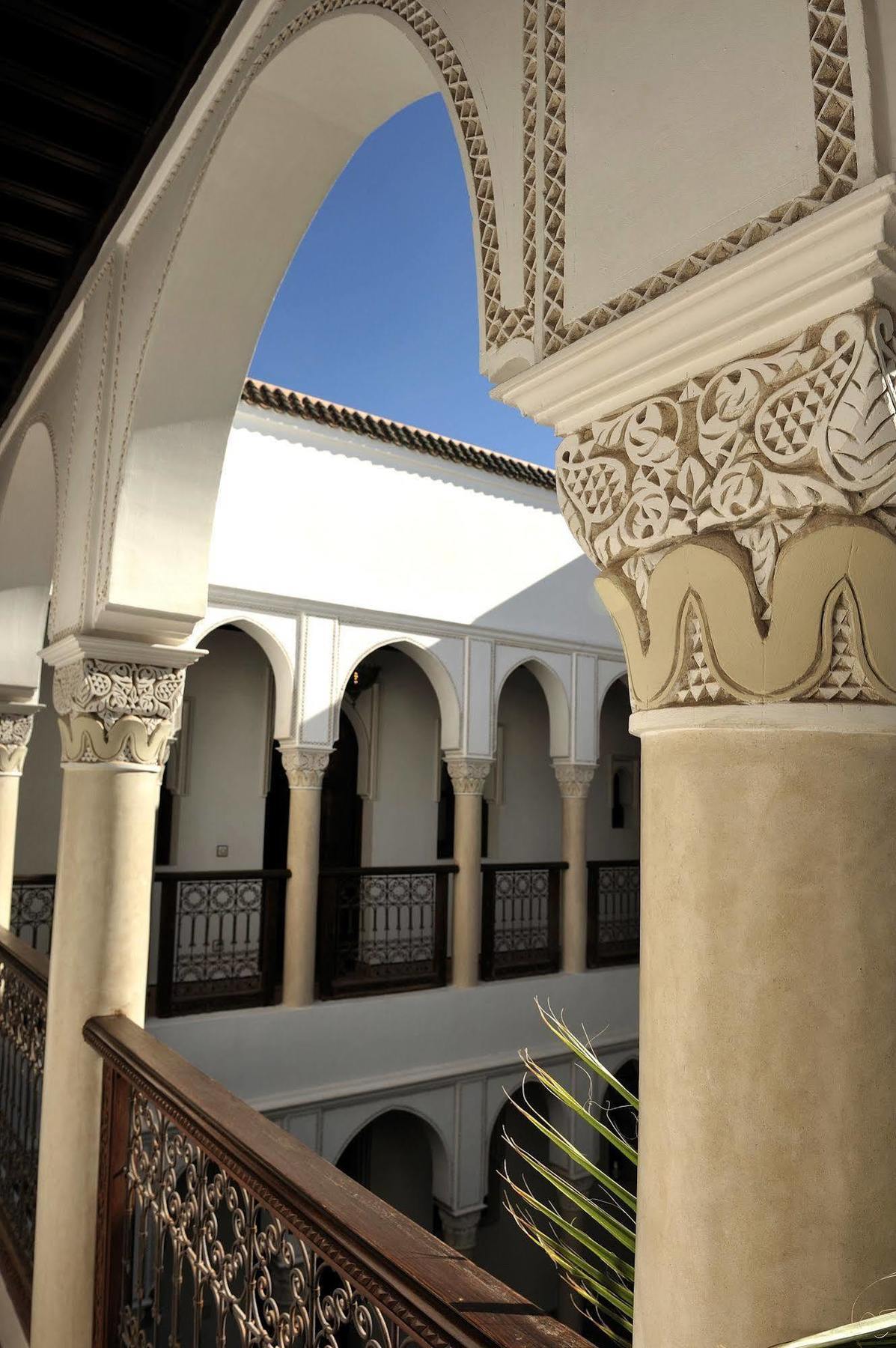 Riad Le Jardin D'Abdou مراكش المظهر الخارجي الصورة The courtyard of the madrasa